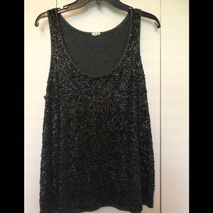 J Crew Sequined Tank- Medium